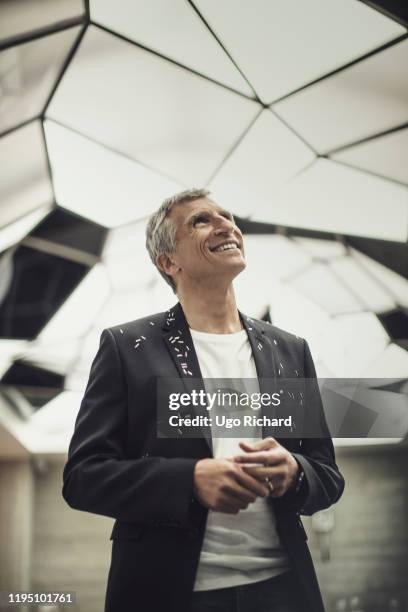 Show runner Nagui poses for a portrait on May 11, 2017 in Paris, France.