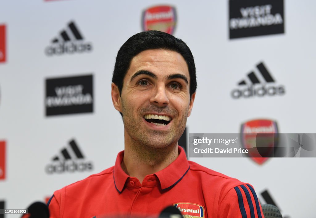 New Arsenal New Head Coach Mikel Arteta Visits the Emirates Stadium