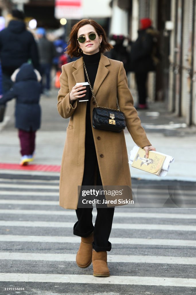 Celebrity Sightings In New York City - December 20, 2019