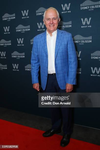 Malcolm Turnbull attends the official opening of the Sydney Coliseum Theatre on December 21, 2019 in Sydney, Australia.