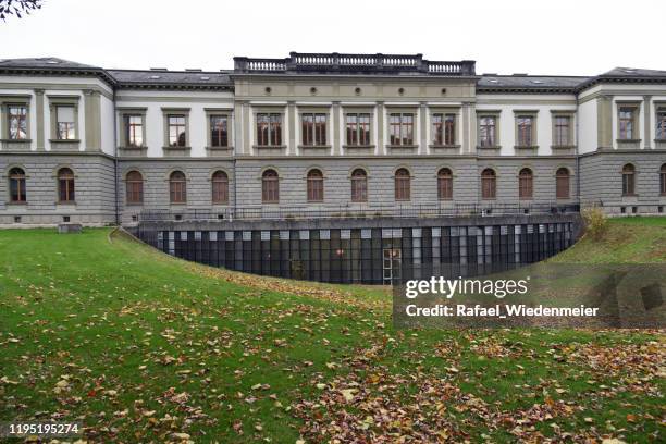 kunst museum st. gallen - st gallen stockfoto's en -beelden