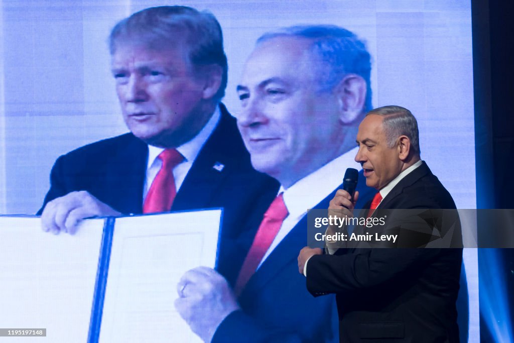 Netanyahu Holds Election Campaign Launch Rally