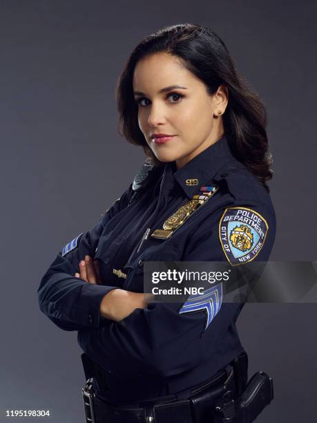 Season: 7 -- Pictured: Melissa Fumero as Amy Santiago --