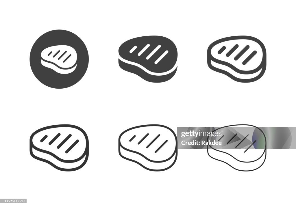Steak Icons - Multi-Serie