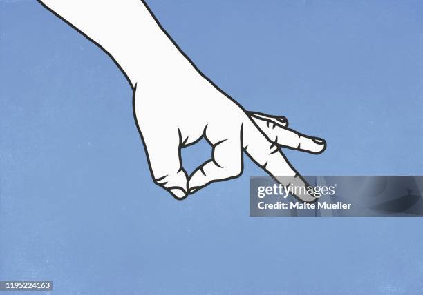 hand gesturing okay - ok stock-grafiken, -clipart, -cartoons und -symbole