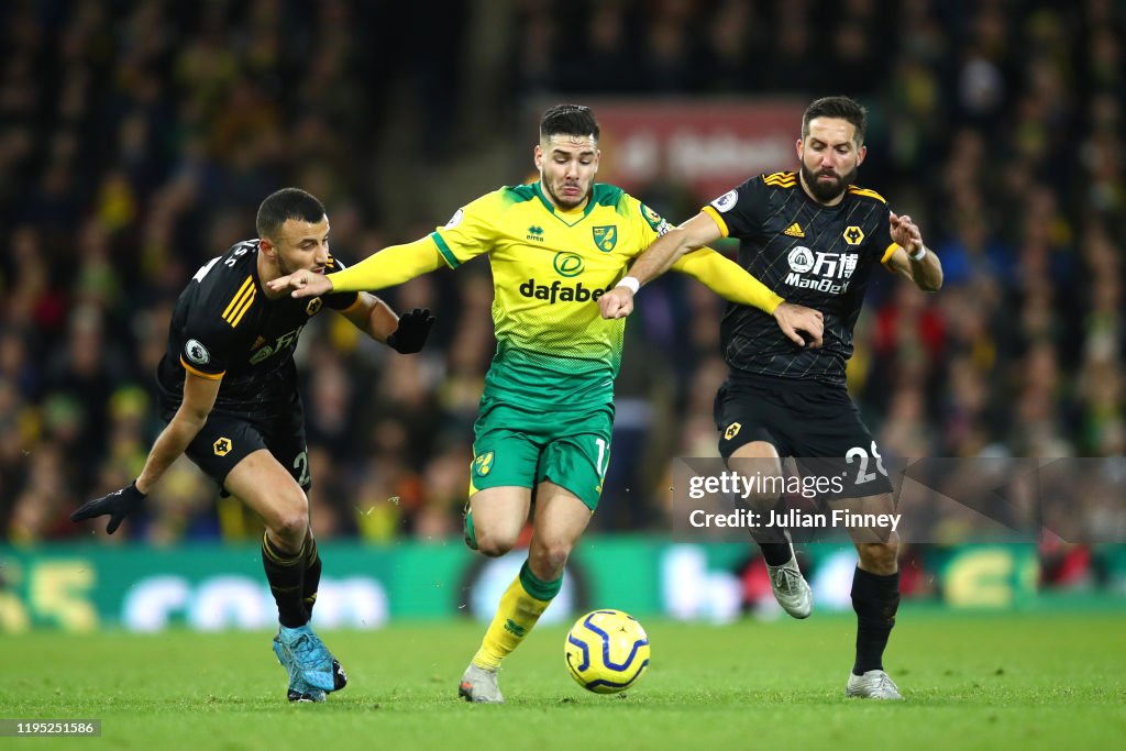 Norwich City v Wolverhampton Wanderers - Premier League