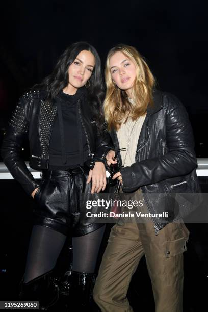 Stella Maxwell and Megan Williams attend the MDL Beast Festival on December 21, 2019 in Riyadh, Saudi Arabia.