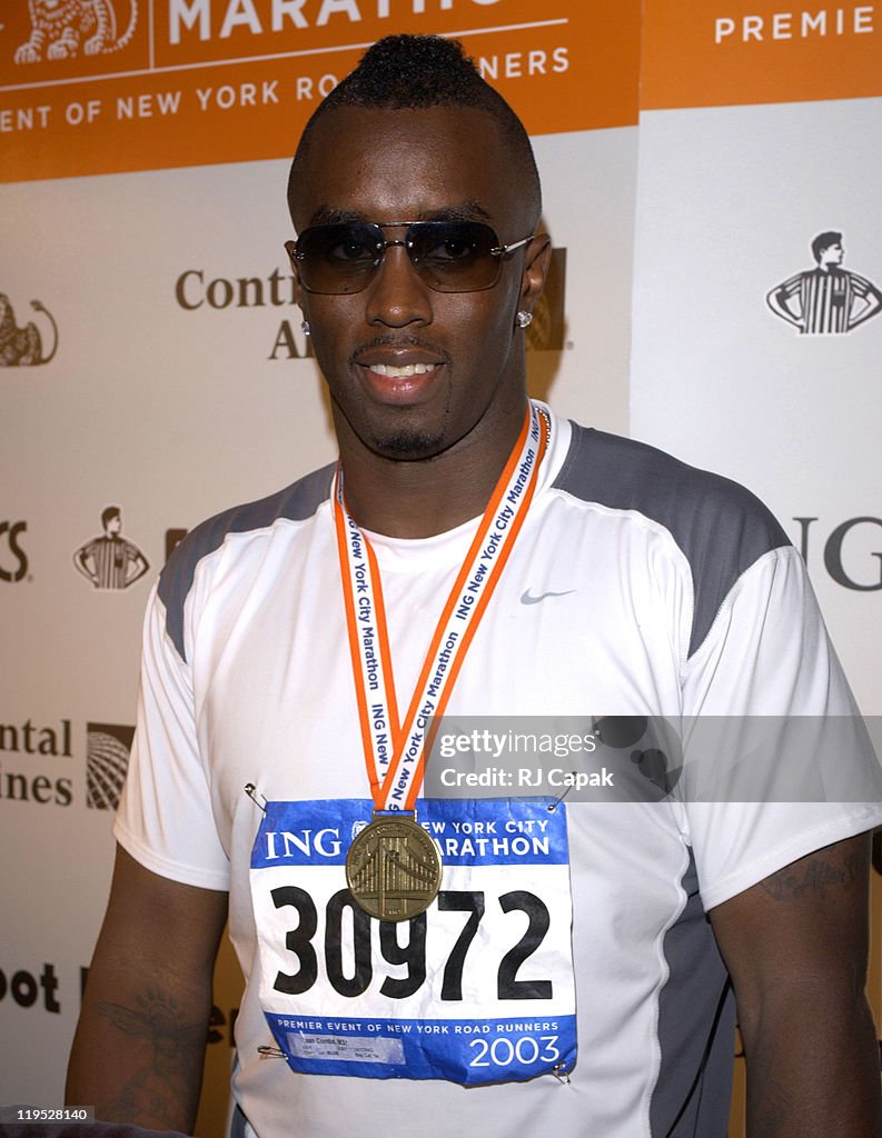 Sean "P. Diddy" Combs during Sean "P.Diddy" Combs Runs The City ING