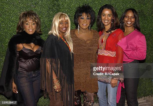 Mary Griffith, Janice Combs, Patti LaBelle, Audra Woodard & Mary Brown