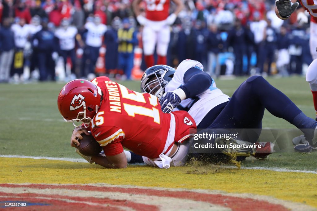 NFL: JAN 19 AFC Championship - Titans at Chiefs