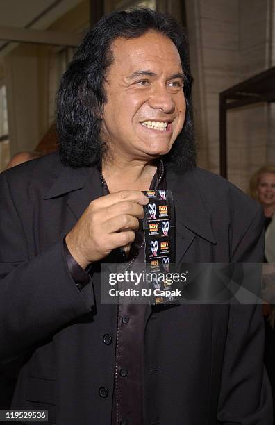Gene Simmons during The Fragrance Foundation Celebrates 30 Years of FIFI Awards at Avery Fisher Hall at Lincoln Center in New York City, New York,...