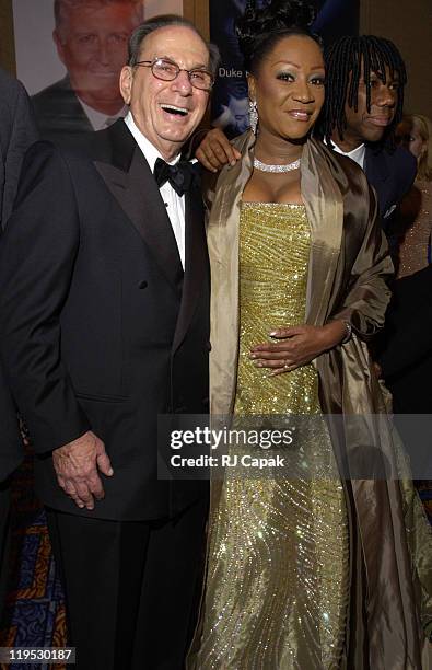 Hal David & Patti LaBelle during 34th Annual Songwriters Hall Of Fame Awards - Pressroom at Marriott Marquis in New York City, New York, United...