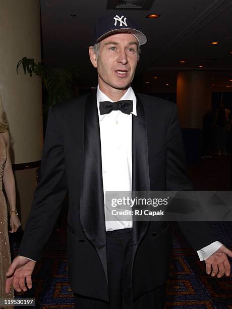 John McEnroe during 34th Annual Songwriters Hall Of Fame Awards - Pressroom at Marriott Marquis in New York City, New York, United States.