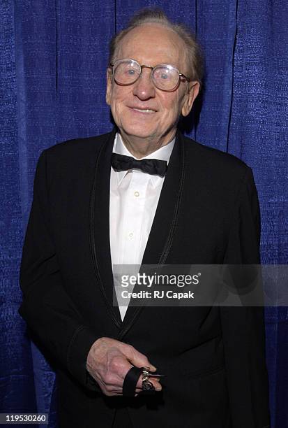 Les Paul during 34th Annual Songwriters Hall Of Fame Awards - Pressroom at Marriott Marquis in New York City, New York, United States.