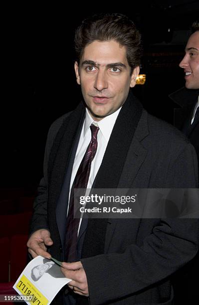 Michael Imperioli during Jerry Orbach Memorial Celebration at Richard Rogers Theatre in New York City, New York, United States.