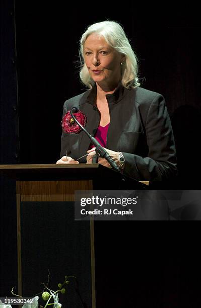 Jane Alexander during Jerry Orbach Memorial Celebration at Richard Rogers Theatre in New York City, New York, United States.