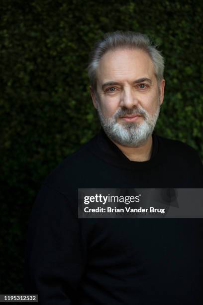 Director Sam Mendes is photographed for Los Angeles Times on November 25, 2019 in Los Angeles, California. PUBLISHED IMAGE. CREDIT MUST READ: Brian...