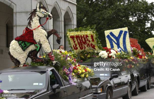 John Gotti Funeral at St. John Cemetery in Middle Village, New York, United States.