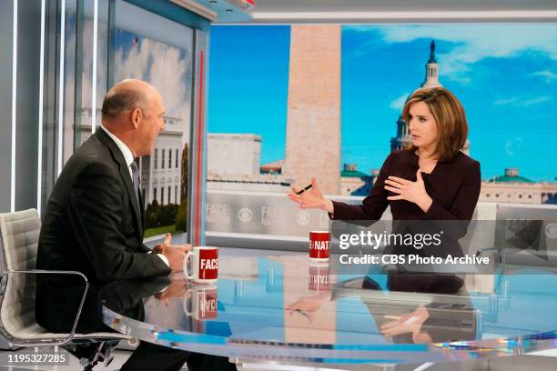 Former White House Economic Advisor Gary Cohn; CBS correspondent Jan Crawford talks with Margaret Brennan on "Face the Nation" in Washington DC Jan....