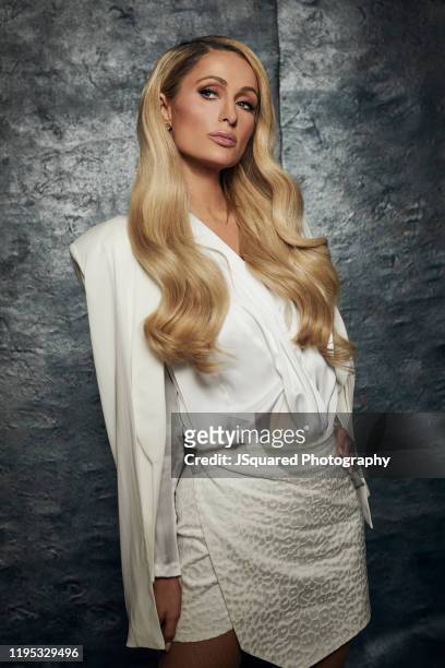 Socialite Paris Hilton of 'Untitled Paris Hilton Documentary' poses for a portrait during the 2020 Winter TCA Portrait Studio at The Langham...