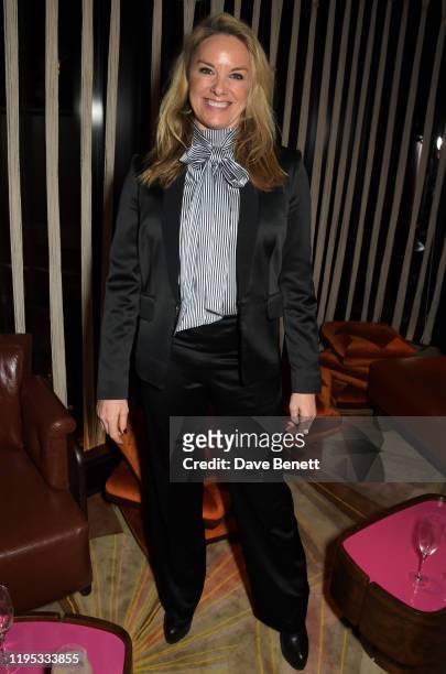 Tamzin Outhwaite attends the Vanity Fair EE Rising Star Award Party ahead of the 2020 EE BAFTAs at The Standard London on January 22, 2020 in London,...