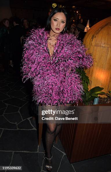 Betty Bachz attends the Vanity Fair EE Rising Star Award Party ahead