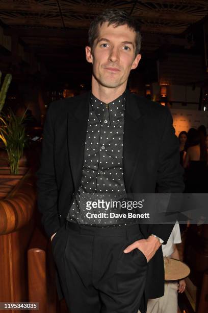 Gwilym Lee attends the Vanity Fair EE Rising Star Award Party ahead of the 2020 EE BAFTAs at The Standard London on January 22, 2020 in London,...