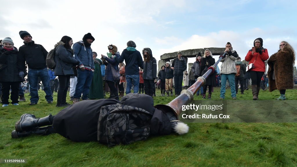 Winter Solstice Is Celebrated At Stonehenge