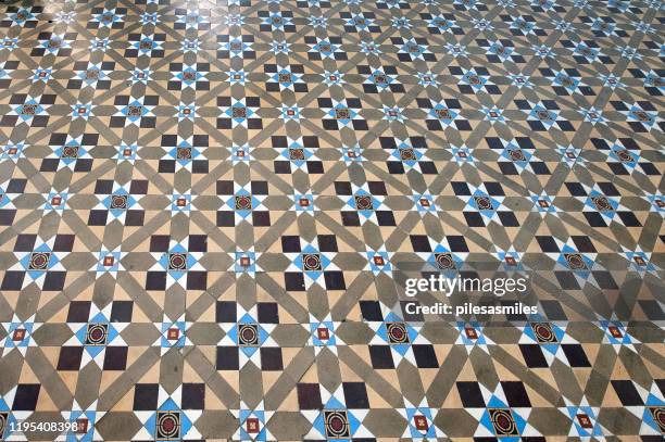 Floor tile pattern, French Colonial architecture and design, Yangon ...