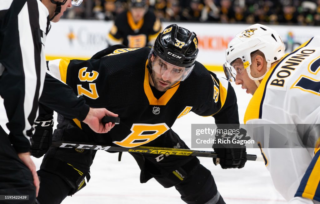 Nashville Predators v Boston Bruins