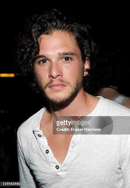 Actor Kit Harington poses at HBO's "Game Of Thrones" Panel during Comic-Con 2011 on July 21, 2011 in San Diego, California.