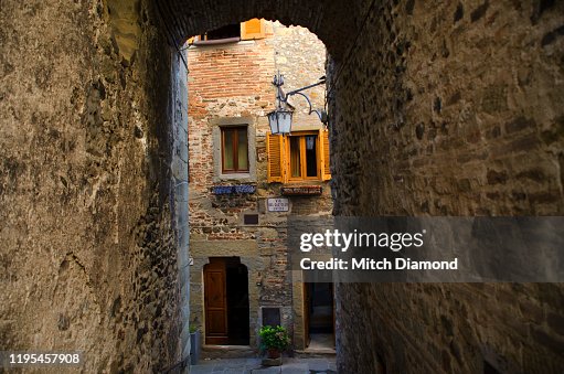 Rustic Medieval Images Rustic Medieval Architecture In Anghiari High-Res Stock Photo - Getty ...