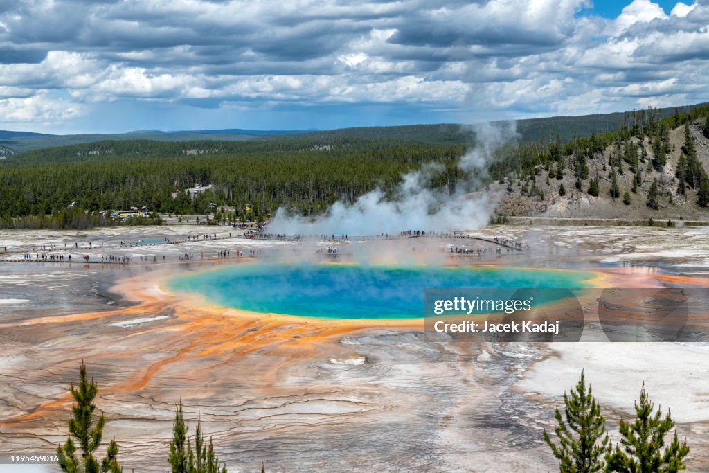 Grand Prismatic Spring Pool