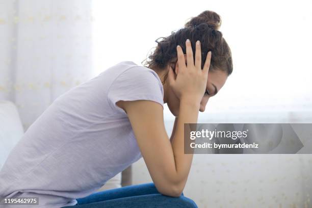 stressed woman - alcohol dependency stock pictures, royalty-free photos & images