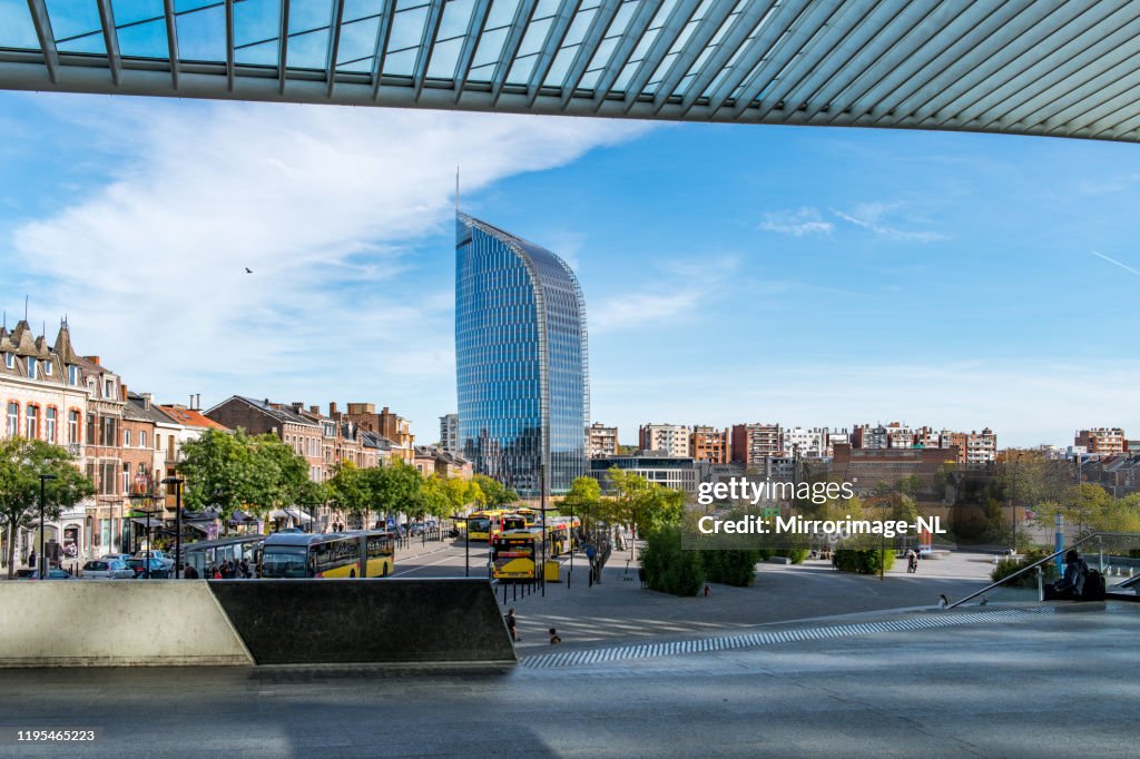 View at the Liege Finance Tower