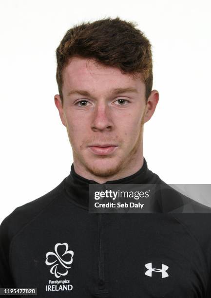 Dublin , Ireland - 23 April 2016; Podge Lacey during a Republic of Ireland CP Squad Portraits session at the FAI National Training Centre in...