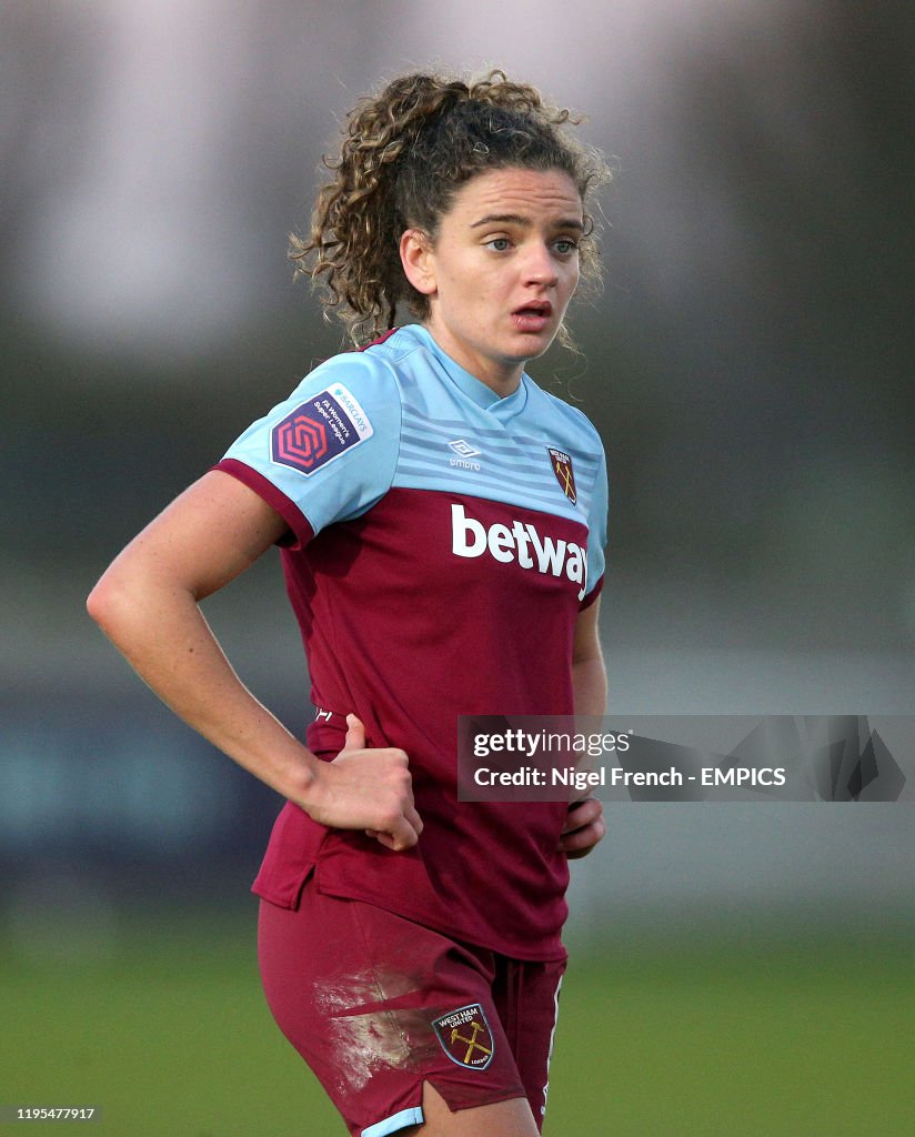 West Ham United v Brighton and Hove Albion - FA Women's Super League - Rush Green Stadium