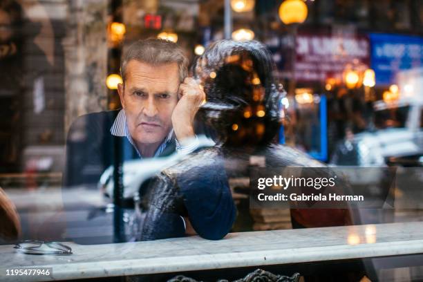 Actor Rupert Everett is photographed for Culture Trip on October 4, 2018 at Oscar Wilde in New York City. PUBLISHED IMAGE.