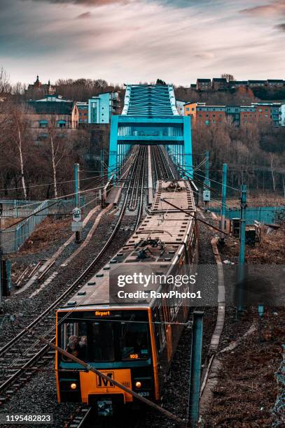 st james's metro underground train - underground train stock pictures, royalty-free photos & images