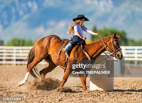 Barrell Racer Rodeo Girls Rodeo Girls Barrel Racing