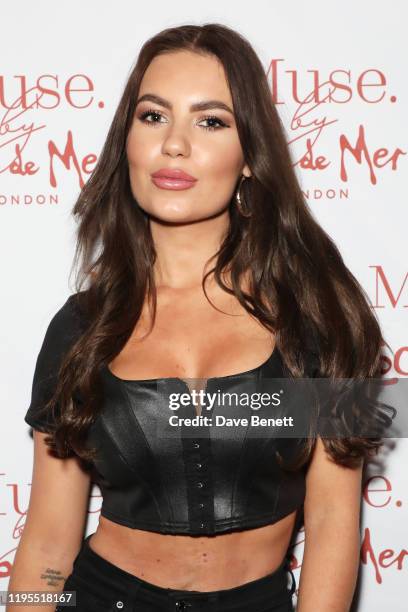 Chyna Ellis attends the launch of Muse by Coco De Mer at Sketch on January 23, 2020 in London, England.