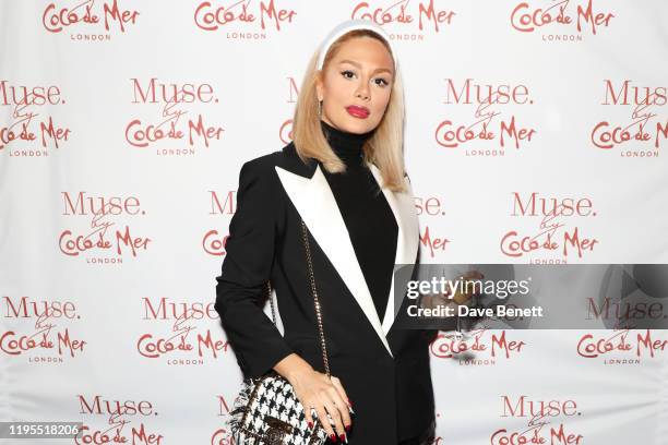 Pegah Pourmand attends the launch of Muse by Coco De Mer at Sketch on January 23, 2020 in London, England.