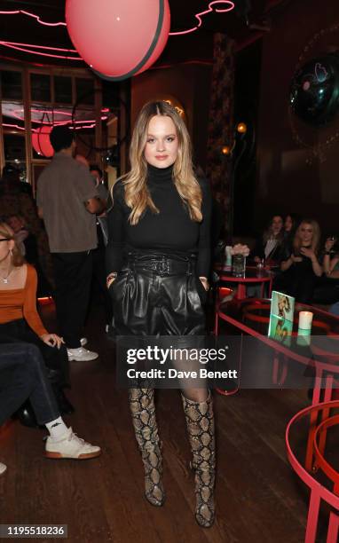Lady Camilla De La Poer Beresford attends the launch of Muse by Coco De Mer at Sketch on January 23, 2020 in London, England.