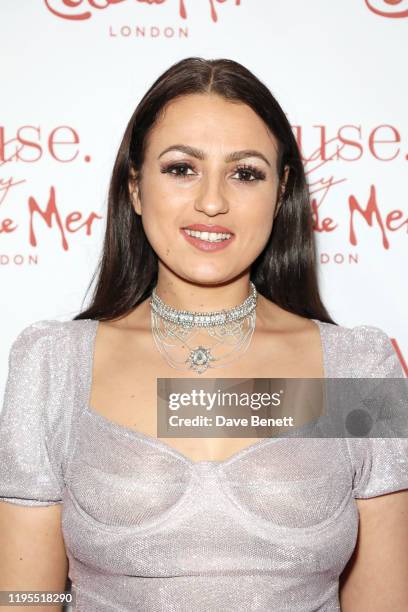 Amel Rachedi attends the launch of Muse by Coco De Mer at Sketch on January 23, 2020 in London, England.
