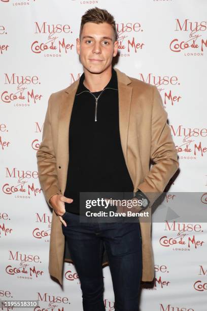 Tristan Phipps attends the launch of Muse by Coco De Mer at Sketch on January 23, 2020 in London, England.