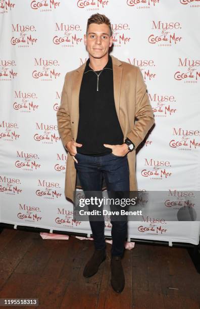 Tristan Phipps attends the launch of Muse by Coco De Mer at Sketch on January 23, 2020 in London, England.