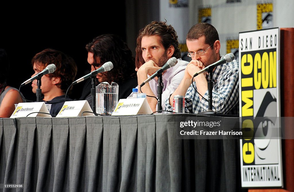 HBO's "Game Of Thrones" Panel - Comic-Con 2011