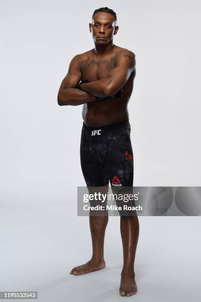 Jamahal Hill poses for a portrait during a UFC photo session on January 22, 2020 in Raleigh, North Carolina.