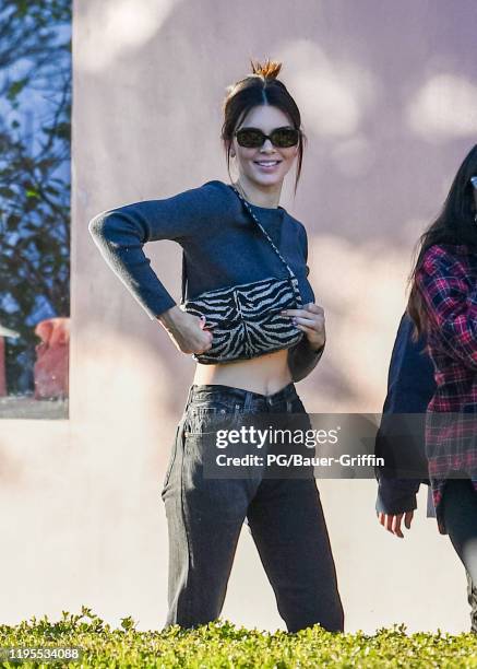 Kendall Jenner is seen on January 23, 2020 in Los Angeles, California.