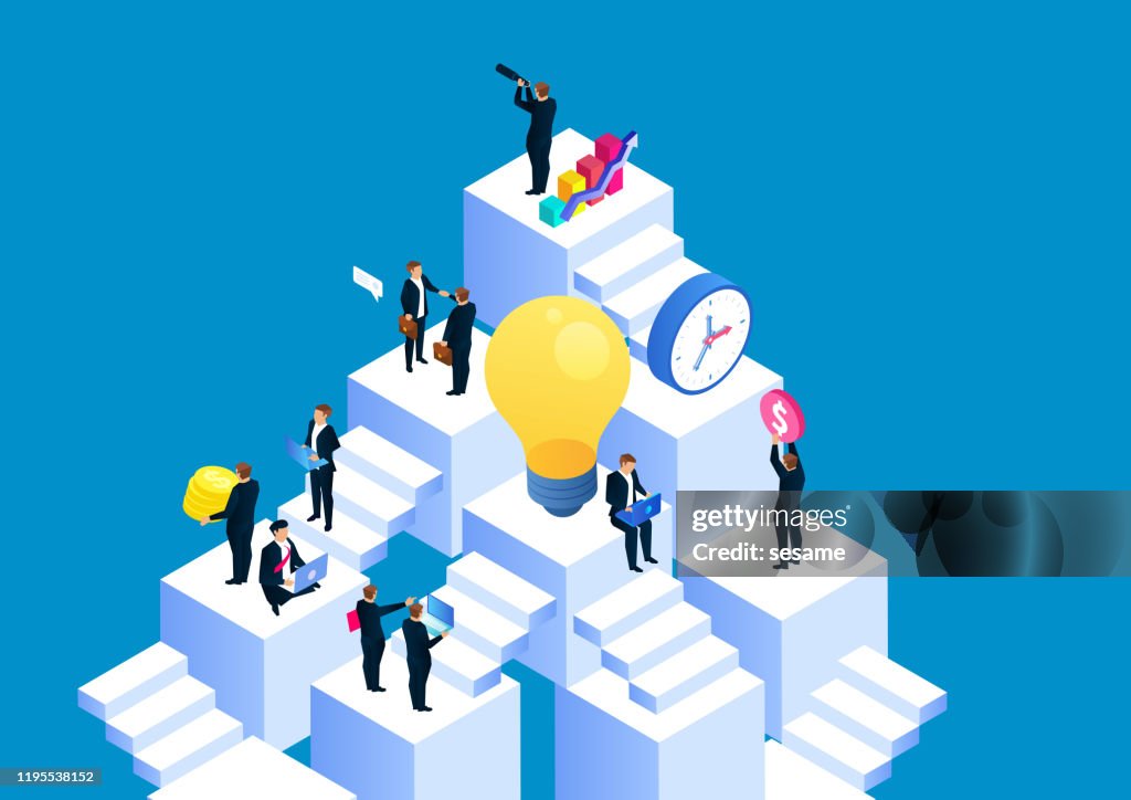 Business space, business concept